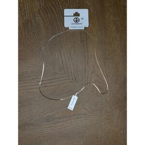 Giani Bernini Sterling Silver Snake Chain Necklace 20”